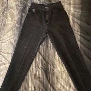 Early 90s Vintage Wrangler Mom Jeans - Black